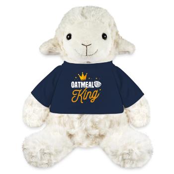 Roi de la farine d’avoine - Mouton en peluche Annika MiniFeet® - bleu marine - Devant