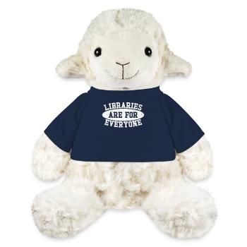 Libraries are for everyone to read - MiniFeet® Sheep Annika - french navy - Front