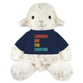 Libraries are for everyone to read - MiniFeet® Sheep Annika - french navy - Front