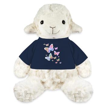 Papillon, Papillon, Animal, Coloré, Couleur - Mouton en peluche Annika MiniFeet® - bleu marine - Devant