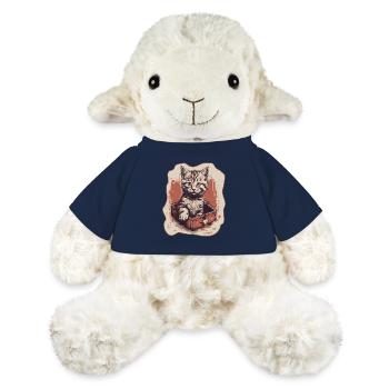 Herz und Katze in einer Box - MiniFeet® Schaf Annika - French Navy - Vorne