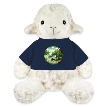 Crocodile, Alligator - MiniFeet® Sheep Annika - french navy - Front