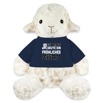 Ja ich trage heute ein Fröhliches Schwarz - MiniFeet® Schaf Annika - French Navy - Vorne