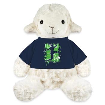 Footballer Soccer 8th Birthday - MiniFeet® Sheep Annika - french navy - Front