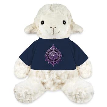 Mandala Design Aesthetic Pattern Spiritual - MiniFeet® Sheep Annika - french navy - Front