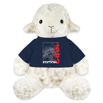 Édition limitée 1982 Édition limitée Football - Mouton en peluche Annika MiniFeet® - bleu marine - Devant