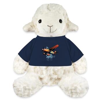 Model Airplane Pilot Airplane Hobby Design - MiniFeet® Sheep Annika - french navy - Front