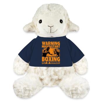 Warnung kann Boxen aus dem Nichts auslösen - MiniFeet® Schaf Annika - French Navy - Vorne