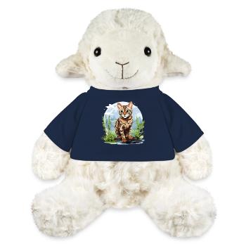 Bengal Cat Bengalkatze - MiniFeet® Sheep Annika - french navy - Front