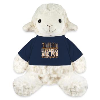 Librarian Libraries Are For Everyone Book Lover - MiniFeet® Sheep Annika - french navy - Front