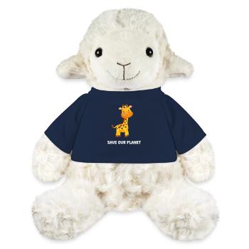 Kids Cute And Adorable Giraffe For Kids Who Love - MiniFeet® Sheep Annika - french navy - Front