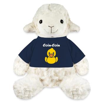 carnard coin coin - Mouton en peluche Annika MiniFeet® - bleu marine - Devant