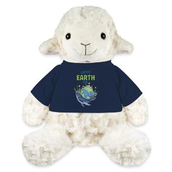 Happy Earth Day whale sea ocean earth nature valuable - MiniFeet® Sheep Annika - french navy - Front