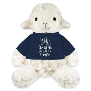 She just wants to camp - Camper & Camping Motorhome - MiniFeet® Sheep Annika - french navy - Front