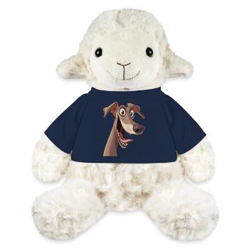Chart Polski | Polish greyhound | Cartoon Artwork - MiniFeet® Schaf Annika - French Navy - Vorne