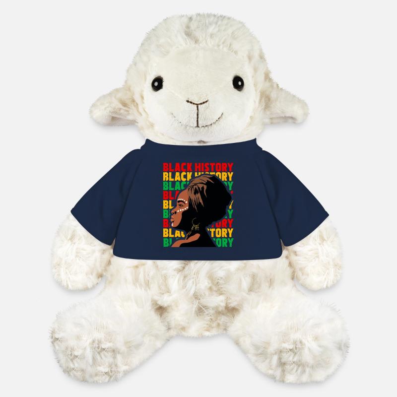 Juneteenth black history 1865 melaning african - MiniFeet® Sheep Annika - french navy