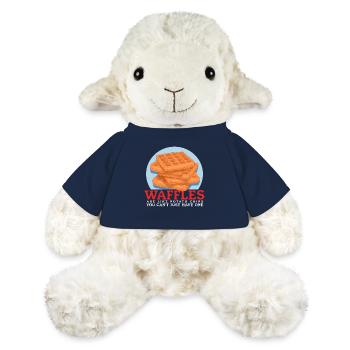 Waffles Waffle Lover Waffle Gift - MiniFeet® Sheep Annika - french navy - Front