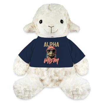 Maman alpha Drôle Dinosaure Iconique Maman - Mouton en peluche Annika MiniFeet® - bleu marine - Devant