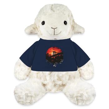 Sunset Brooklyn Bridge Scenery - MiniFeet® Sheep Annika - french navy - Front