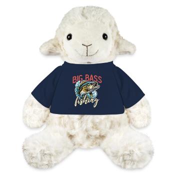 Big Bass Fishing Tournament Lover Bass Fisherman - MiniFeet® Schaf Annika - French Navy - Vorne