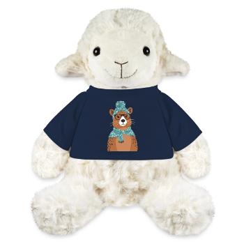 Funny Capymama Capybara Mom - MiniFeet® Sheep Annika - french navy - Front