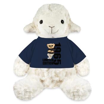 Édition limitée 1965 ours ours anniversaire 1965 - Mouton en peluche Annika MiniFeet® - bleu marine - Devant