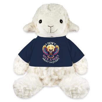 MAJESTÄTISCHE EULE: DAS TAGESLICHT IST MIR SCHEIẞEGAL - MiniFeet® Schaf Annika - French Navy - Vorne