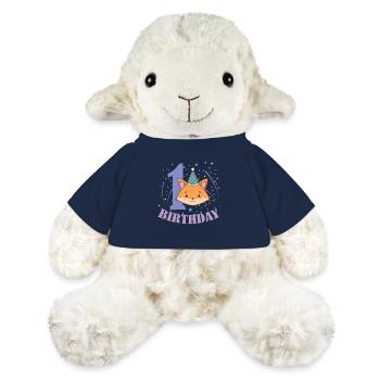 1. Birthday Katze Kind Mädchen - MiniFeet® Schaf Annika - French Navy - Vorne