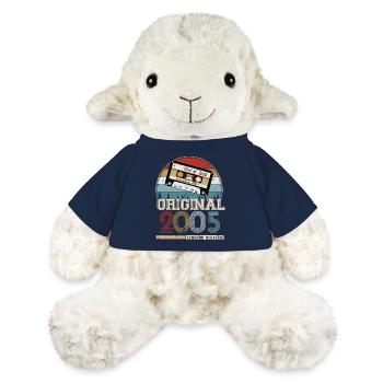 Vintage 2005 19 Year Anniversary Gift - MiniFeet® Sheep Annika - french navy - Front