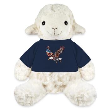 Eagle American Flag 4th of July Eagle Gifts Kids - MiniFeet® Schaf Annika - French Navy - Vorne