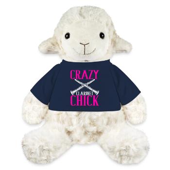 Clarinet Wind Instrument Clarinet player - MiniFeet® Sheep Annika - french navy - Front