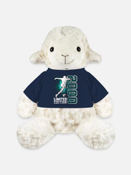2000 Football Limited Edition Birthday - MiniFeet® Sheep Annika - french navy