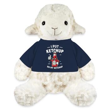 I Put Ketchup on my Ketchup Bottle Funny Sauce Ent - MiniFeet® Sheep Annika - french navy - Front