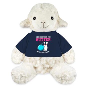 Bowling Bowler Bowling Skittles Bowling Ball - MiniFeet® Sheep Annika - french navy - Front