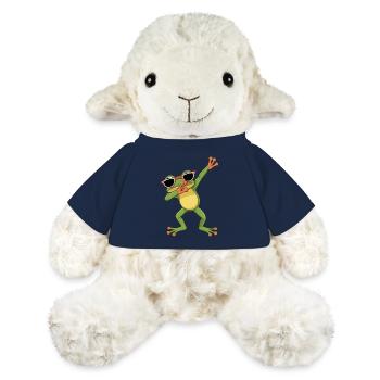 Coole Tanzende Frosch Mit Sonnenbrille - MiniFeet® Schaf Annika - French Navy - Vorne