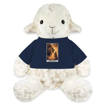 Tarotkarten Tarotkarte Strength Kraft - MiniFeet® Schaf Annika - French Navy - Vorne