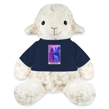 Tarotkarten Tarotkarte Strength Kraft - MiniFeet® Schaf Annika - French Navy - Vorne