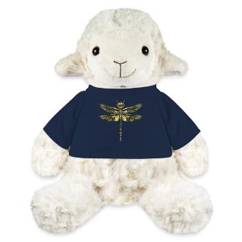 Libelle Dragonfly Bunte Flügel Süße Libellen - MiniFeet® Schaf Annika - French Navy - Vorne