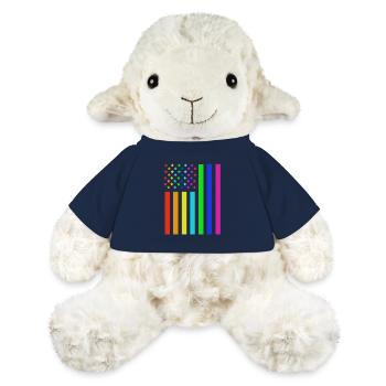 Fourth of July National Colors National Day United States - MiniFeet® Sheep Annika - french navy - Front