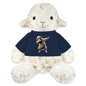 Lustiger Dabbing Schaf Tanzen Tierliebhaber Dab - MiniFeet® Schaf Annika - French Navy - Vorne