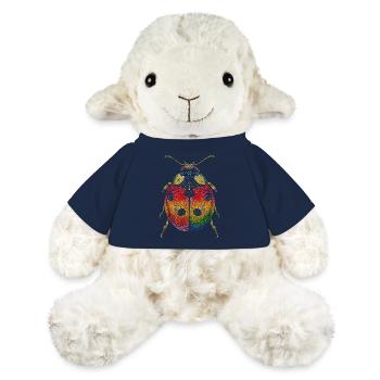 Marienkäfer Ladybug Insekten Bunt Süße Marienkäfer - MiniFeet® Schaf Annika - French Navy - Vorne