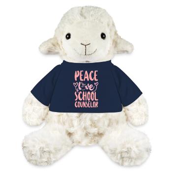 Conseillère scolaire Girl Peace Love - Mouton en peluche Annika MiniFeet® - bleu marine - Devant