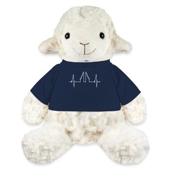 Bali Heartbeat Heaven’s Gate Indonésie Love Bali - Mouton en peluche Annika MiniFeet® - bleu marine - Devant