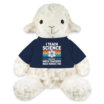 I teach Science Because Math Teachers Need Heroes - MiniFeet® Sheep Annika - french navy - Front