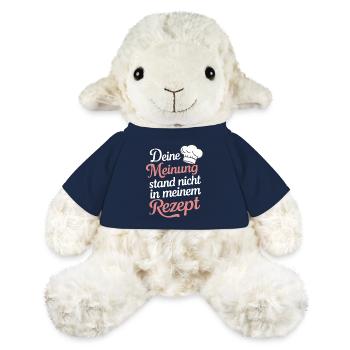 Chef Chef - Mouton en peluche Annika MiniFeet® - bleu marine - Devant