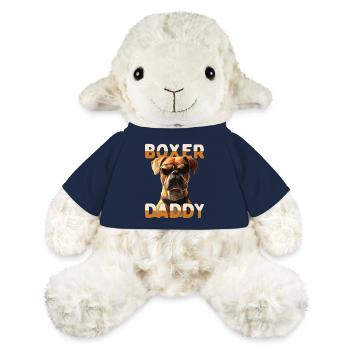 Allemand Boxer Papa Chien Papa Fête des Pères Boxer Papa - Mouton en peluche Annika MiniFeet® - bleu marine - Devant
