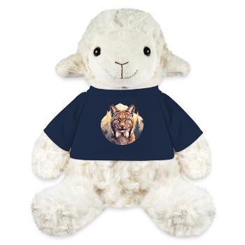 Lynx Luchse Luchs - Mouton en peluche Annika MiniFeet® - bleu marine - Devant