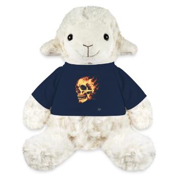 Burning skull - MiniFeet® Sheep Annika - french navy - Front