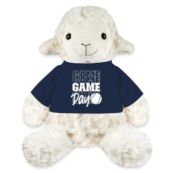 Funny Tennis Player Racket Game - MiniFeet® Sheep Annika - french navy - Front