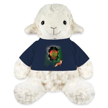 mystisch Wald Fuchs Füchse Märchen Kinder Kind - MiniFeet® Schaf Annika - French Navy - Vorne